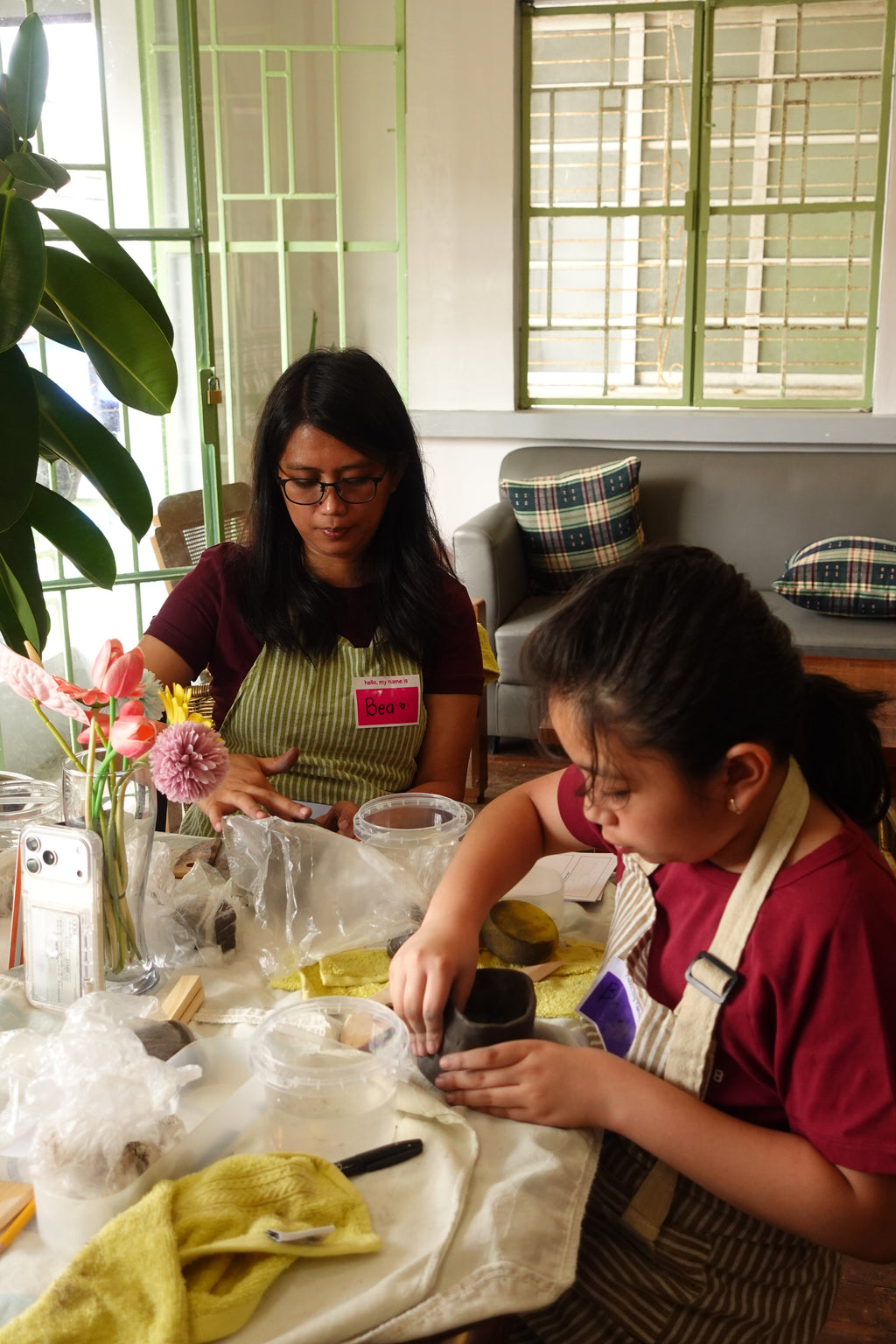 Clay & Play: A Pottery Workshop with Playdates and Daydreams Cafe Play