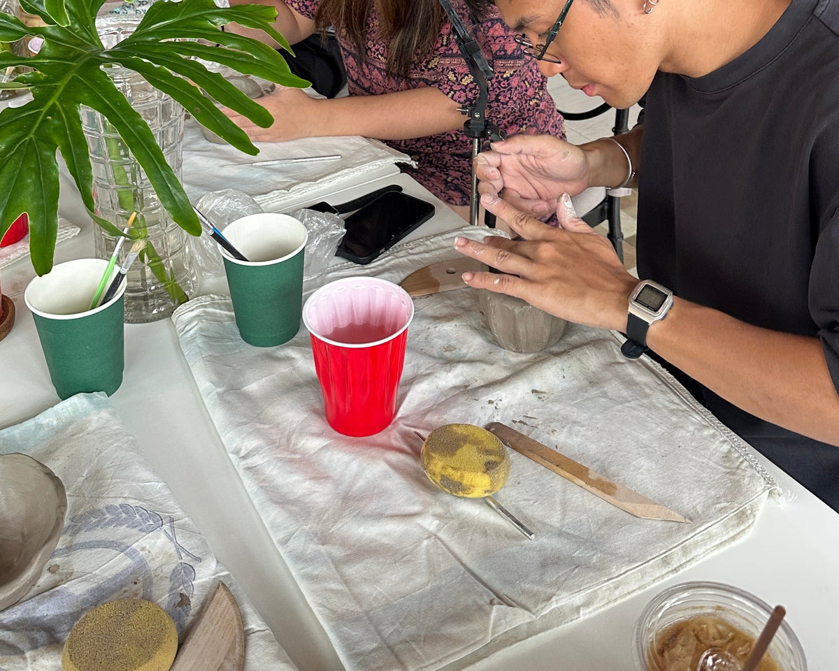 Coffee & Clay ft. Hao Cafe — Handbuilding Pottery Workshop